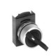 P9MSMD0N - 184110 GENERAL ELECTRIC Selector switches with knob, 2 positions, Fixed, D, Round satin chrome
